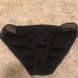 black bathing suit bottoms
